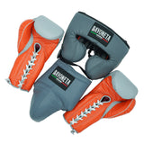 Full Sparring Set - Gray/ Orange/ Black