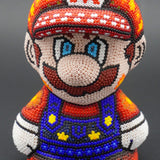 Mario Bros. Mario - Mexican Huichol Art