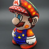 Mario Bros. Mario - Mexican Huichol Art