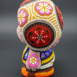 Mario Bros. Toad - Mexican Huichol Art