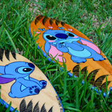 Stitch - Wooden Hand Painted Surfboard Replica