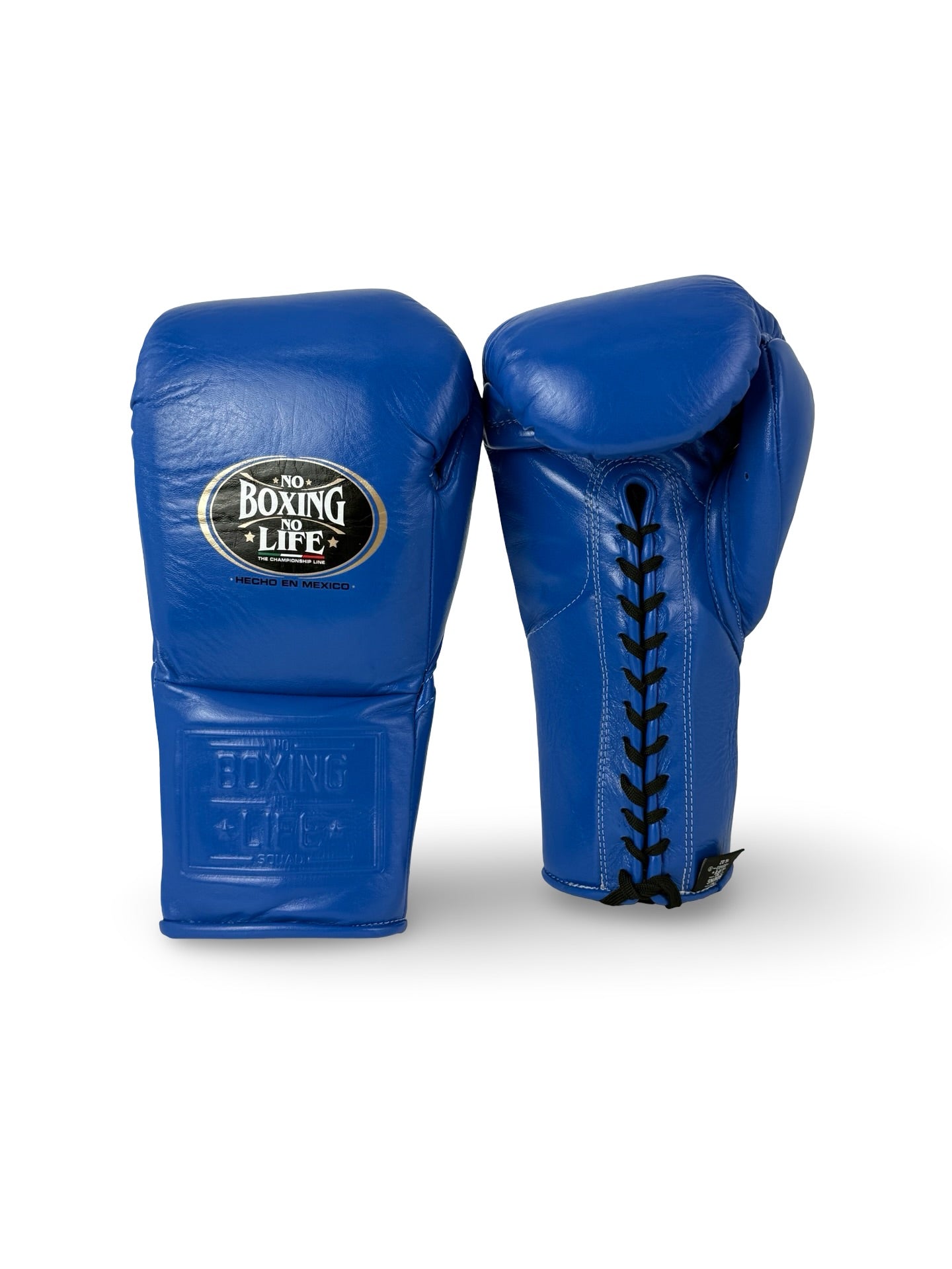 No Boxing No Life Training Gloves - Royal Blue Boxing Gloves