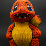 Pokemon Charmander - Mexican Huichol Art