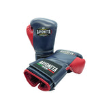 Bayoneta Premium Multilayer Horse Hair Gloves - Blue Navy/ Red