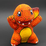 Pokemon Charmander - Arte Huichol Mexicano