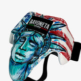 Bayoneta - Groin Guard - Exclusive Custom "Statue of Liberty" Hand Painted - White