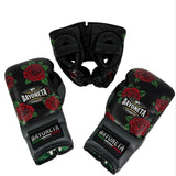 Set Bayoneta - Exclusive Custom "Traditional Tattoo Flowers" Hand Painted - Gray/ Black