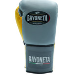 Bayoneta Premium PuLat Horse Hair Gloves - Gray/ Yellow/ Black