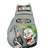 Bayoneta PuLat Gloves - Exclusive Custom "Joker" Hand Painted - Gray
