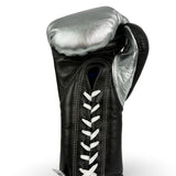 Bayoneta Premium PuLat Horse Hair Gloves - Metallic Silver/ Black