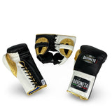 Sparring Set - Black/ White/ Metallic Gold
