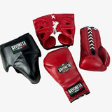 Full Sparring Set - Red/ Black