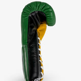Bayoneta Premium PuLat Horse Hair Gloves - Green/ Black/ Yellow