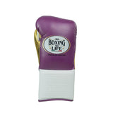 No Boxing No Life Guantes de Entrenamiento - Dorado Metálico/ Negro