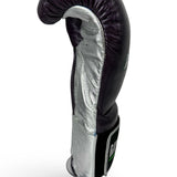 Bayoneta Premium PuLat Horse Hair Gloves - Purple/ Metallic Silver