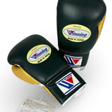 Winning Boxing Gloves - Green/Gold - COS-MS-300