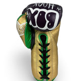 Bayoneta Premium PuLat Horse Hair Gloves - Exclusive Custom Urban Art “Boxing” Hand Painted