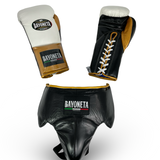 Sparring set - White/ Black/ Caramel Gold