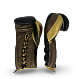 Bayoneta Premium Multilayer Horse Hair Gloves - Black/ Metallic Gold/ Metallic Cedar Brown
