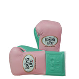 No Boxing No Life Guantes de Entrenamiento - Dorado Metálico/ Negro