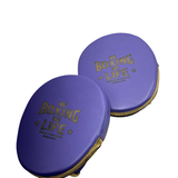 No Boxing No Life Precision Mitts - Lila/ Metallic Gold