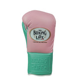No Boxing No Life Guantes de Entrenamiento - Dorado Metálico/ Negro