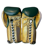 No Boxing No Life Guantes de Entrenamiento - Dorado Metálico/ Negro