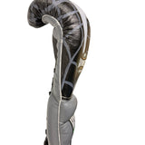 Bayoneta PuLat Gloves - Exclusive Custom "Spiderman Symbiote" Hand Painted - Black/ Gray