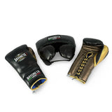 Sparring Set - Black/ Metallic Gold/ Metallic Cedar Brown
