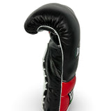 Bayoneta Premium Multilayer Horse Hair Gloves - Black/ Red/ White