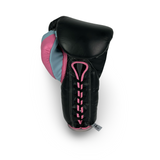 Bayoneta MX Latex Gloves - Black/ Sky Blue/ Baby Pink