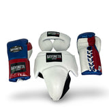 Full Sparring Set - Blue/ Red/ White