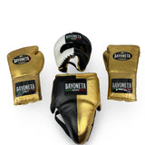 Full Sparring Set - Metallic Gold/ White/ Black