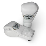 No Boxing No Life Guantes de Pelea - Blanco