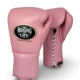 No Boxing No Life Guantes de Entrenamiento - Marrón Metálico/ Blanco/ Dorado Metálico