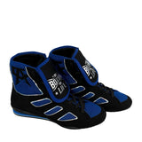 No Boxing No Life - Canelo Edition - Boxing Boots Black/ Royal Blue