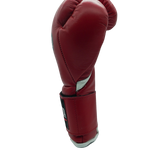 Bayoneta Premium MX - Guantes de Pelo de Caballo - Rojo/ Blanco