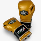 Bayoneta Premium PuLat Horse Hair Gloves - Caramel Gold/ Black