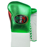 No Boxing No Life Guantes de Entrenamiento - Dorado Metálico/ Negro