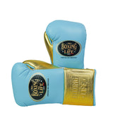 No Boxing No Life Guantes de Entrenamiento - Dorado Metálico/ Negro