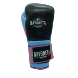 Bayoneta Premium PuLat Horse Hair Gloves - Black/ Icy Blue/ Pink