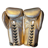 No Boxing No Life Guantes de Entrenamiento - Dorado Metálico/ Negro