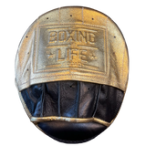 No Boxing No Life Precision Mitts - Canelo Edition - Gold / Black