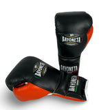 Bayoneta Premium Multilayer Horse Hair Gloves - Black/ Orange