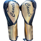 No Boxing No Life Training Gloves - Canelo Edition - Black/ Gold