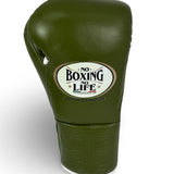 No Boxing No Life Fight Gloves  - Army Green