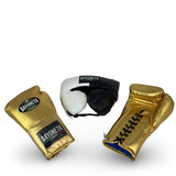 Sparring Set - Metallic Gold/ White/ Black