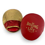 No Boxing No Life Manoplas de Precisión - Dorado/ Rojo