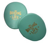 No Boxing No Life Precision Mitts - Black/ Tiffany/ Metallic Gold