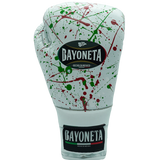 Bayoneta Premium Multilayer Horse Hair Gloves - Exclusive Custom "This Is México" Hand Painted - White